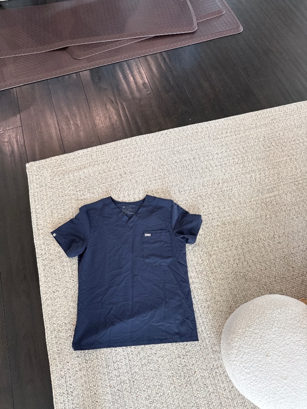 Figs scrub top medium
